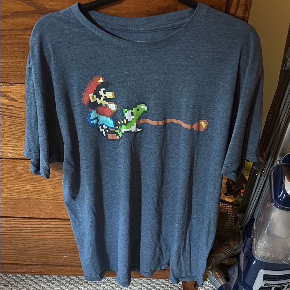 Target Blue Graphic Short Sleeve Tee